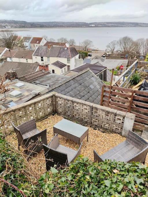 Fishermen'S Cottage With Log Burner, 2 Bathrooms & Sea Views From Garden Terraces The Mumbles Exteriör bild
