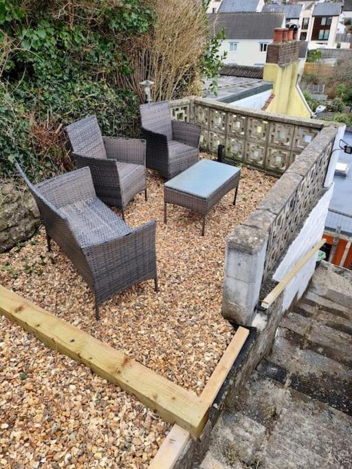 Fishermen'S Cottage With Log Burner, 2 Bathrooms & Sea Views From Garden Terraces The Mumbles Exteriör bild
