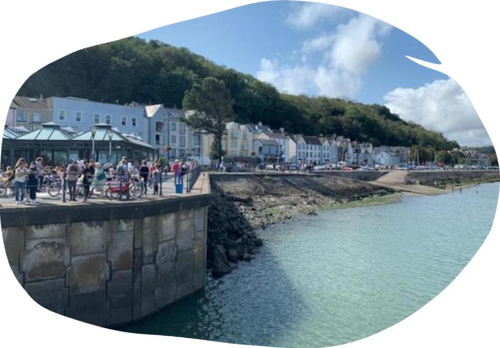 Fishermen'S Cottage With Log Burner, 2 Bathrooms & Sea Views From Garden Terraces The Mumbles Exteriör bild